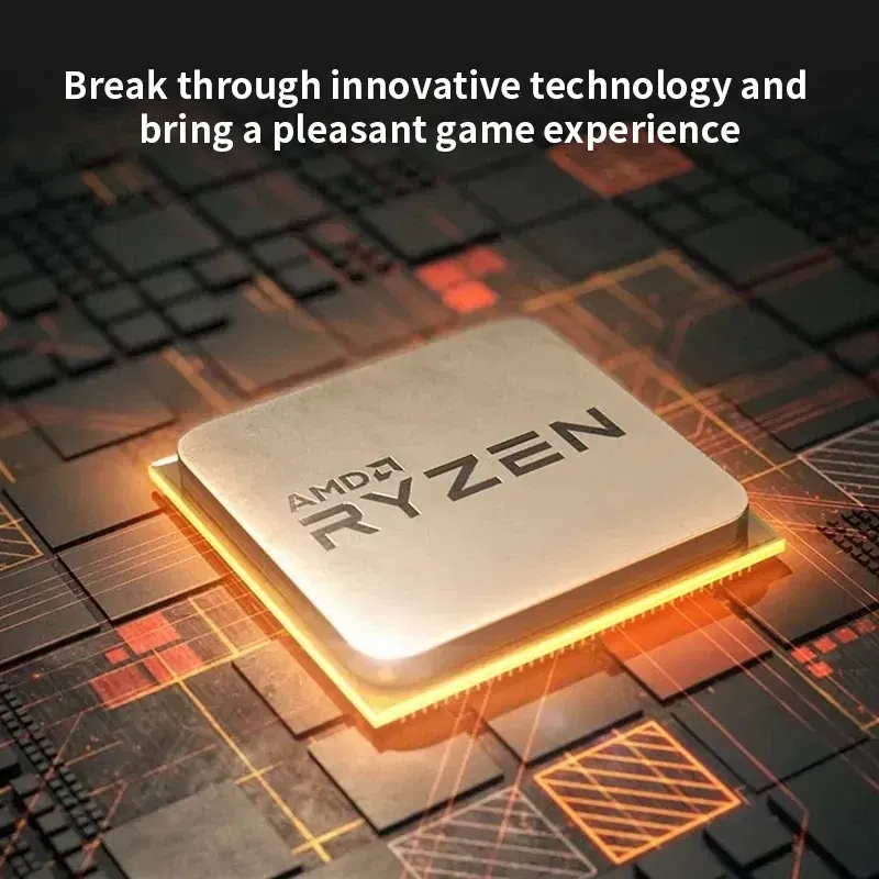 Top AMD R7 5700X3D New Ryzen 7 5700X3D 4.1 GHz 8-Core 16-Thread CPU 7NM L3=96M 100-000001503 Socket AM4 but without fan