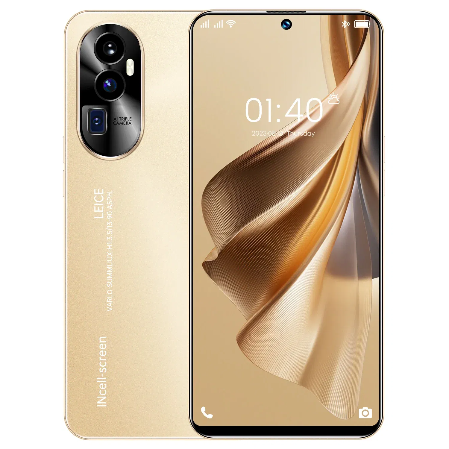 Color: Rose Golden, Bundle: Bundle 19 - 2025 New Reno 10 Pro Smartphone 7.3 inch Full Screen 5G Cell Phone 16TB+1TB 7800mAh Mobile Phones 108MP Global Version Celulares