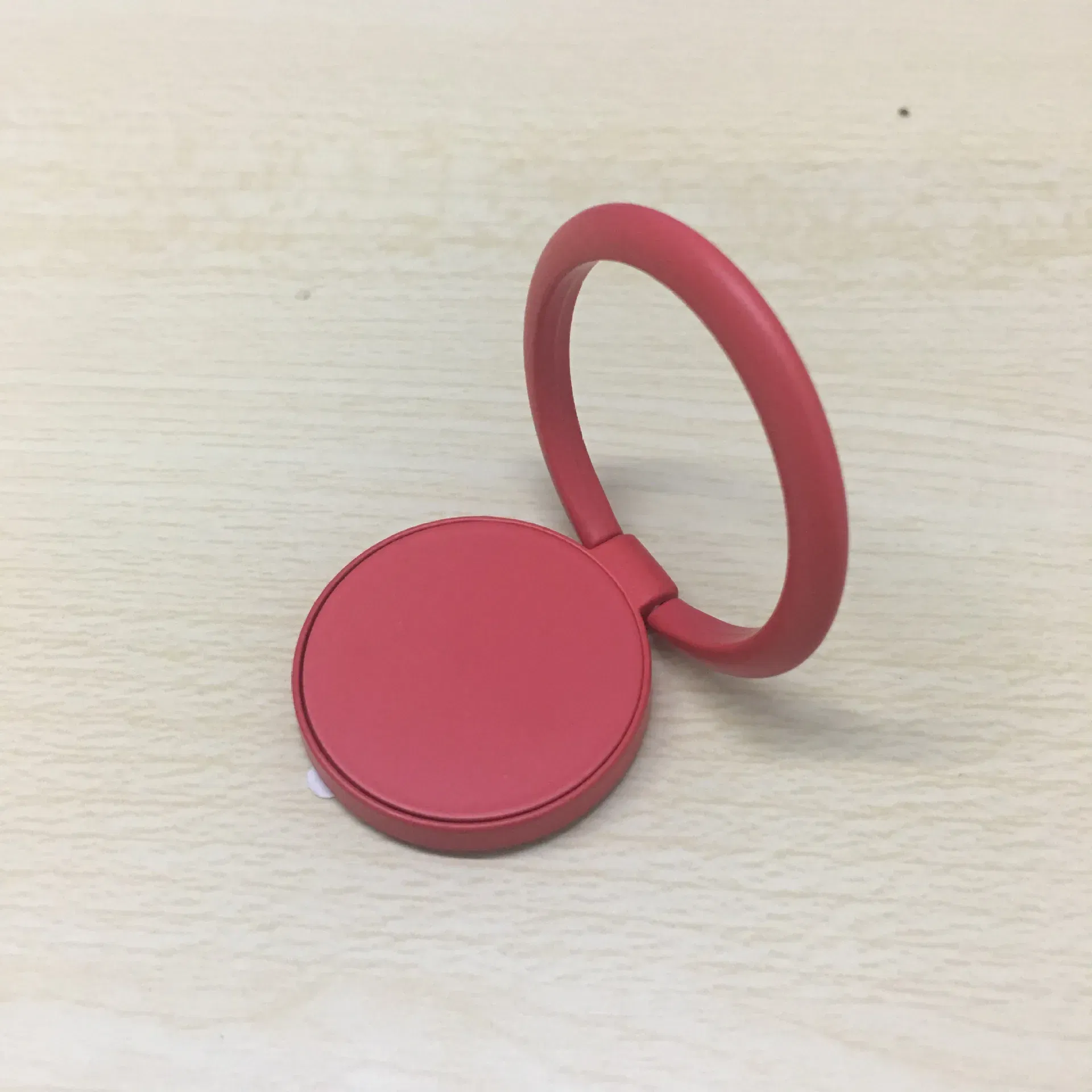 Color: Yellow - Ring Buckle Phone Holder Stand All Metal Paint Mobile Phone Buckle Finger Ring Phone Holder for Phone Iphone Accessories