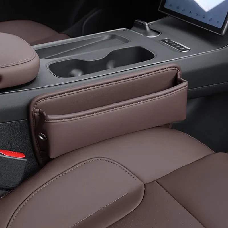 Color Name: Blue - Car Front Seat Crevice Storage Box Pocket For BMW E46 E39 E60 E90 E36 F30 F10 X5 E53 E70 E34 E30 F20 F15 G30 G31 Car Accessories
