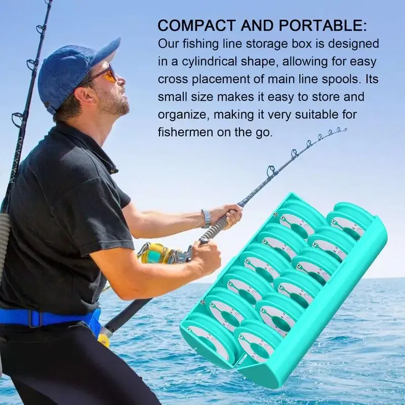 Color: Red, Ships From: CHINA - Fishing Main Spool Box Winding Board High-Quality Fishing Box Fishing Tools Main Spool Box