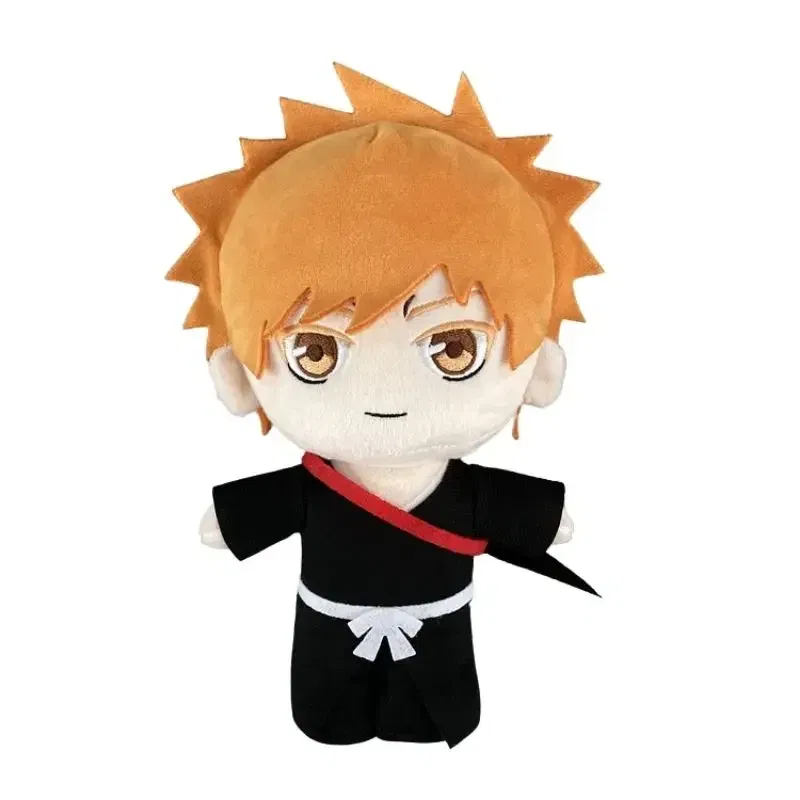 Color: Beige - Anime BLEACH Plush Toy Kuchiki Byakuya Kurosaki ichigo Aizen Sousuke Zaraki Rukia Ichimaru Gin Stuffed Doll Soft Figure Fan Gift