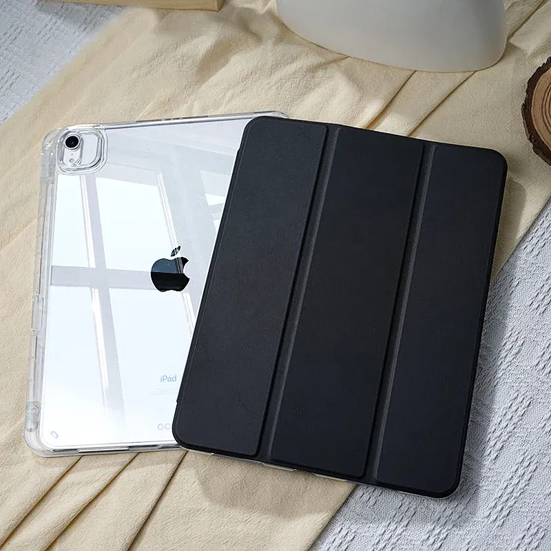 Color: black, Size: Thirteen - For 2025 iPad Air 11 Case iPad 10th Generation 11th A16 9th Cover Gen iPad Pro11 4 5 10.9in 12.9 M2 M3 M4 Pencil Holder Case