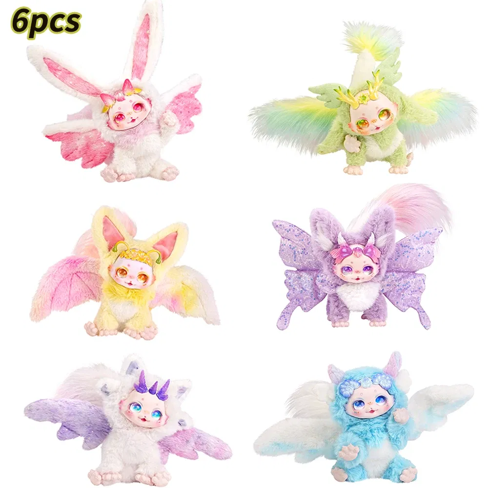 Color: green - ICY DBS Dream Fairy MayTree OB11 Plush Doll Skeleton Joint Toy Mysterious Surprise Gift Plush Collection Kawaii Toy Gift