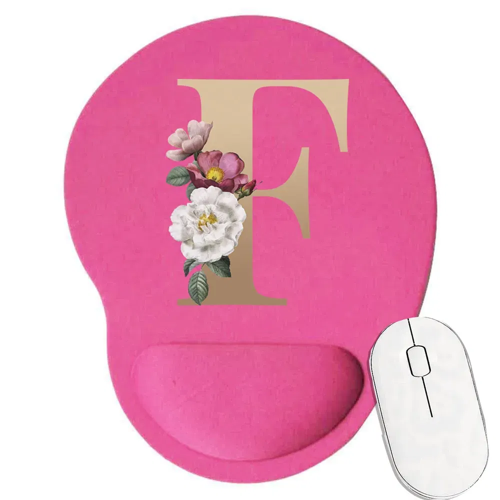 Color: SKY BLUE - Mouse Pad Gaming MousePad Premium Mousepad Speed and Control Desk Pad Pink Mouse Mat High-Grade Desk Mat Gold Letter Series