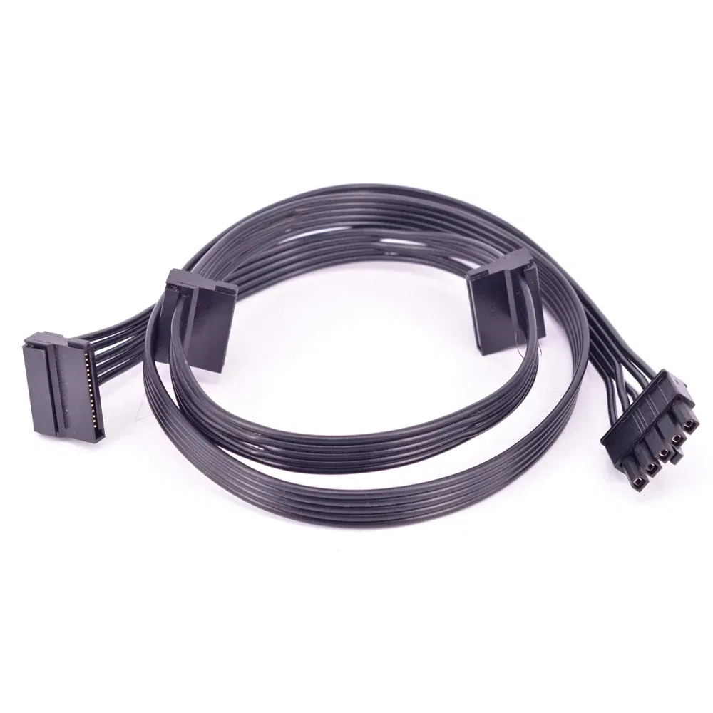 Color: Gold, Cable length: Other - For Cooler Master V700 V850 V1000 V1200 ATX 24 Pin PCIe 6Pin 6+2Pin 8Pin 5Pin Peripheral 4Pin SATA PSU Power Supply Cable