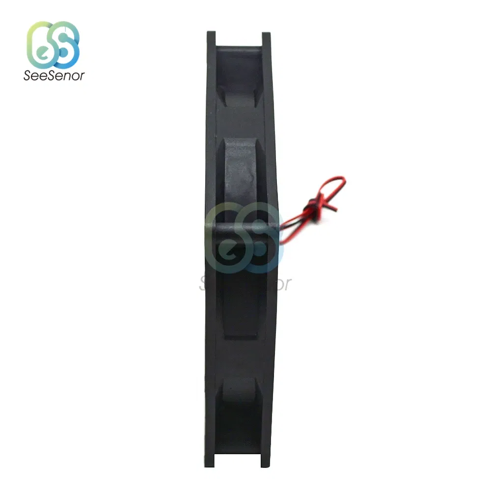 Color: Green - 120mm 12cm 12025 Fan 5V 12V 24V 120mm*120mm*25mm Fan DC Brushless Cooling Fan 120x120x25mm 2PIN PC Computer Case Cooler