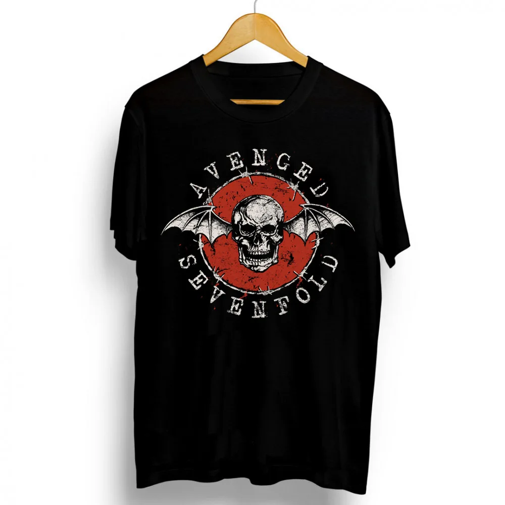 Color: Blue, Size: XXXL - Men Clothes Round Neck T-shirt Heavy Metal Band Rock Cotton Breathable Print Womens Plus Size Tees