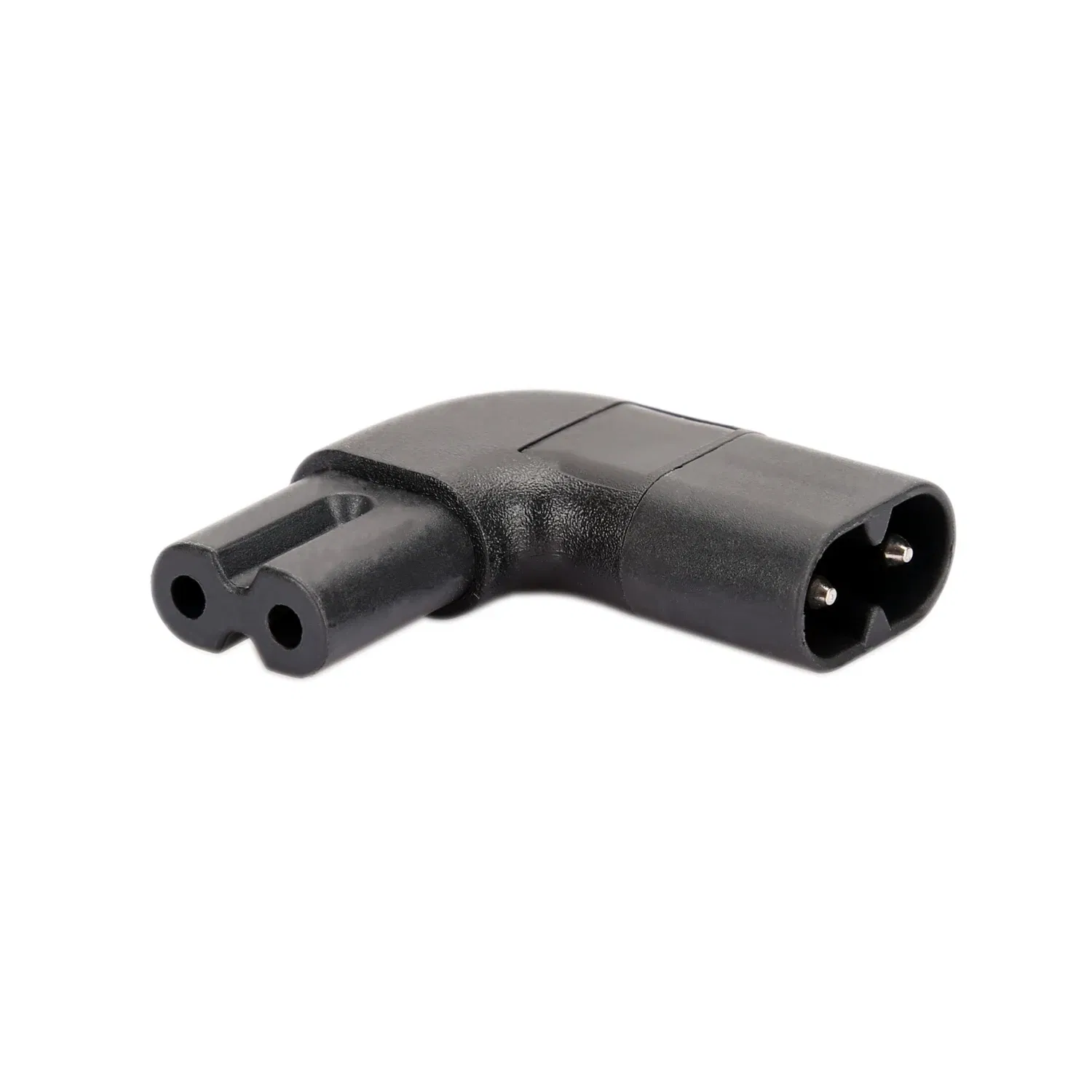 Color: Other, Standard: Other - JORIDNO IEC320 C8 TO C7 Power adapter,IEC 320 C7 C8 Figure 8 left right angle AC Power adapt C7 TO C8 PLUG CONVERTER
