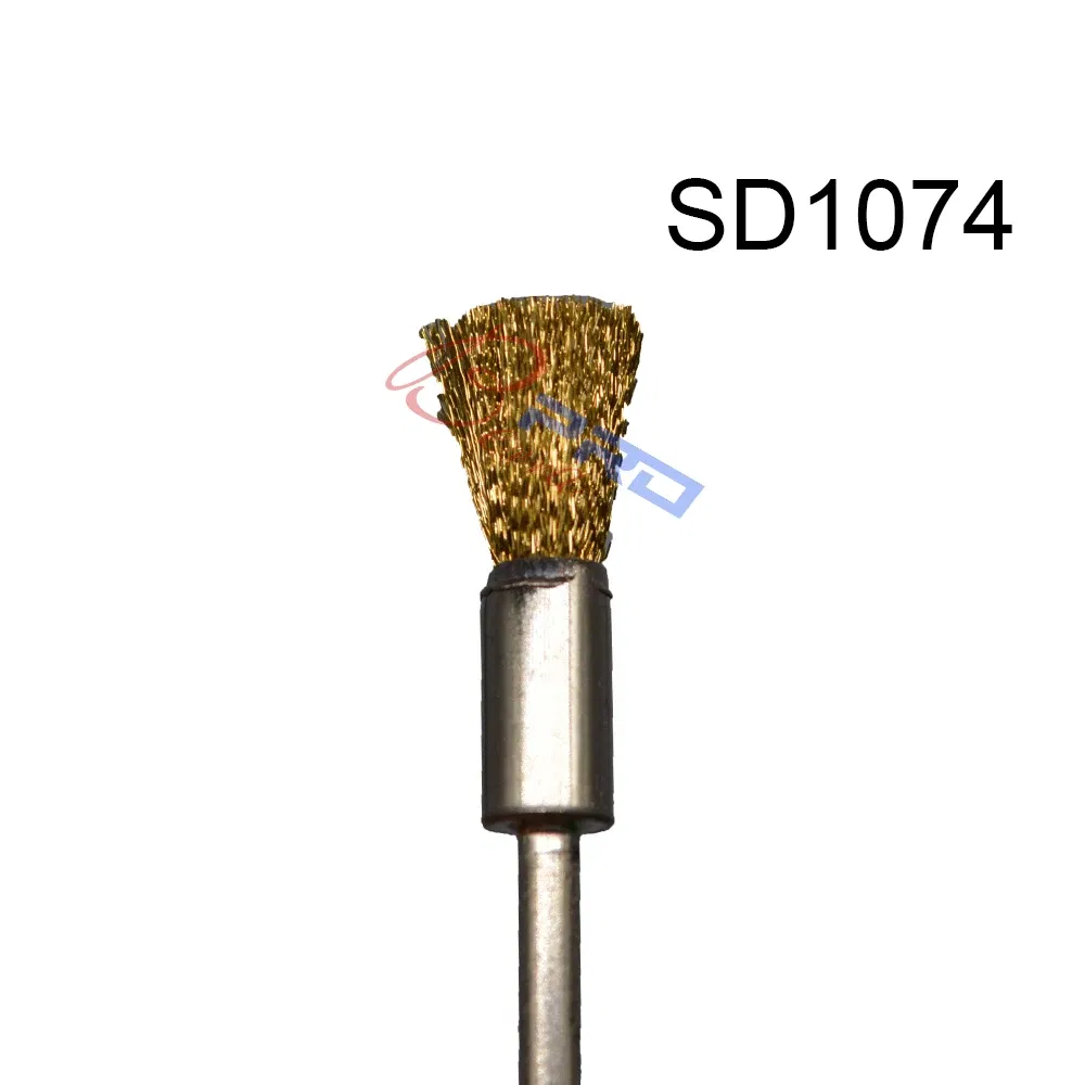 Color: light yellow - RolinStar 1pcs Steel Wire Wheel Buffing Drill bit Rotary Tools Grinder Welding clean Cups for Metal Rust Removal wool Brush