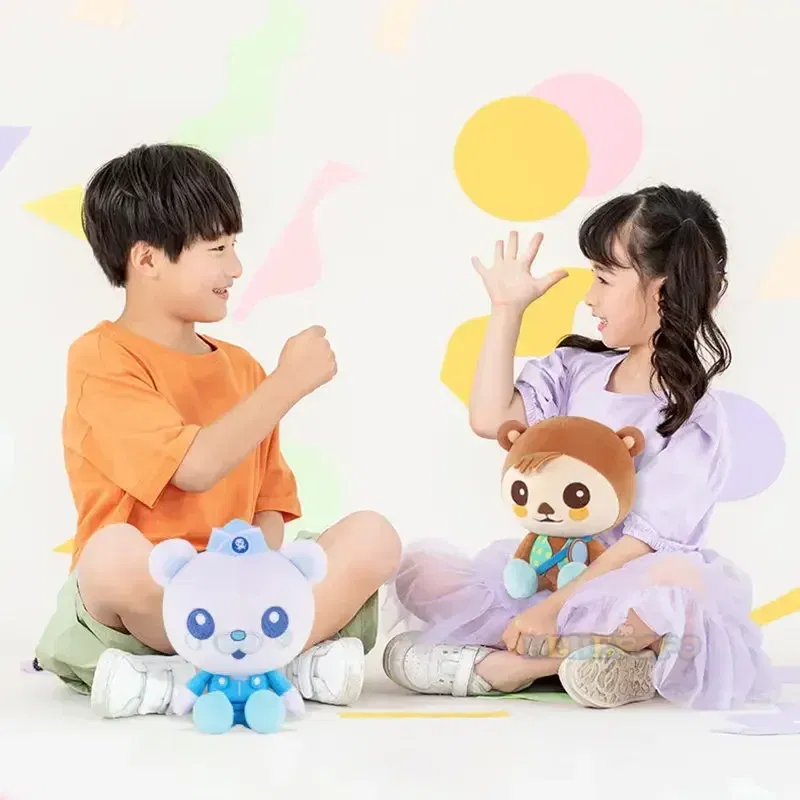 Color: Orchid - 35cm Original Octonauts Plush Toys Barnacles Peso Kwazii Tweak Vegimal Animal Stuffed Party Birthday Gift Kid Christmas Girl Toy