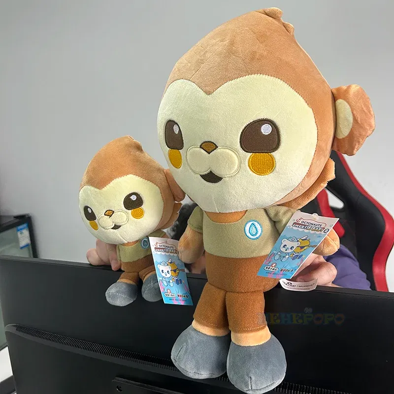 Color: Orchid - 35cm Original Octonauts Plush Toys Barnacles Peso Kwazii Tweak Vegimal Animal Stuffed Party Birthday Gift Kid Christmas Girl Toy