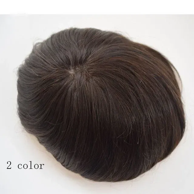 Toupee Color: 60R#, Toupee Density: 110%, Length: 6 inches, Toupee Size: 7x9, Toupee Design: free - 20MM Curly Brown Black Super Durable Mono Lace&Pu Mens Toupee Wig Human Hair 15mm Capillary Prosthesi Weave Replacement For Male