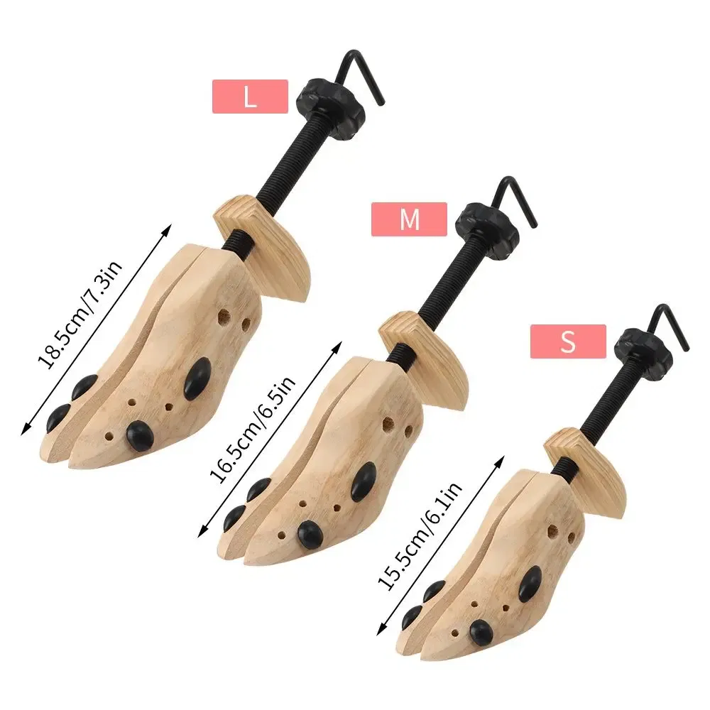 Color: Beige, Ships From: CN - Shoe Care Home Supply S-L Size Shoe Accessories Wooden Adjustable Boot Expander Shaper Flats Pumps Shoe Stretcher