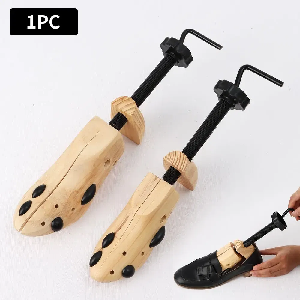 Color: Beige, Ships From: CN - Shoe Care Home Supply S-L Size Shoe Accessories Wooden Adjustable Boot Expander Shaper Flats Pumps Shoe Stretcher