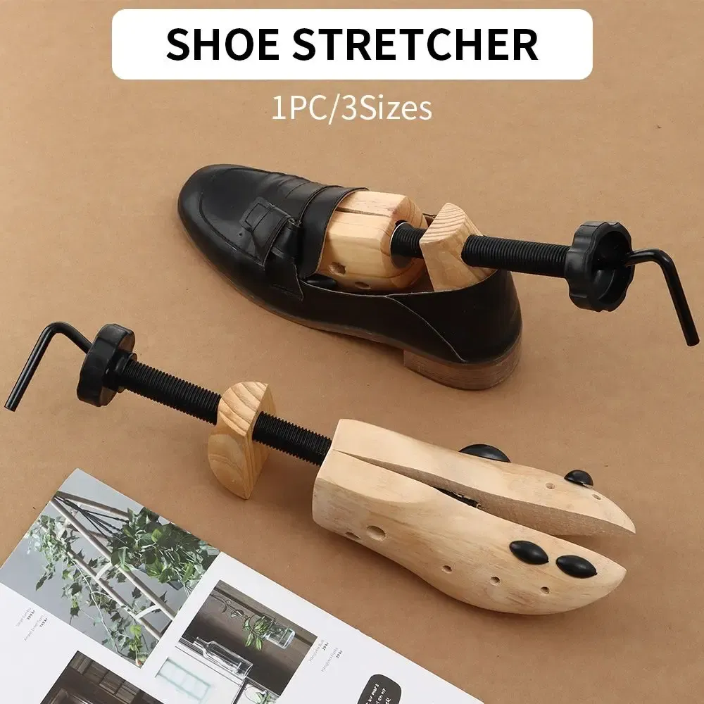 Color: Beige, Ships From: CN - Shoe Care Home Supply S-L Size Shoe Accessories Wooden Adjustable Boot Expander Shaper Flats Pumps Shoe Stretcher