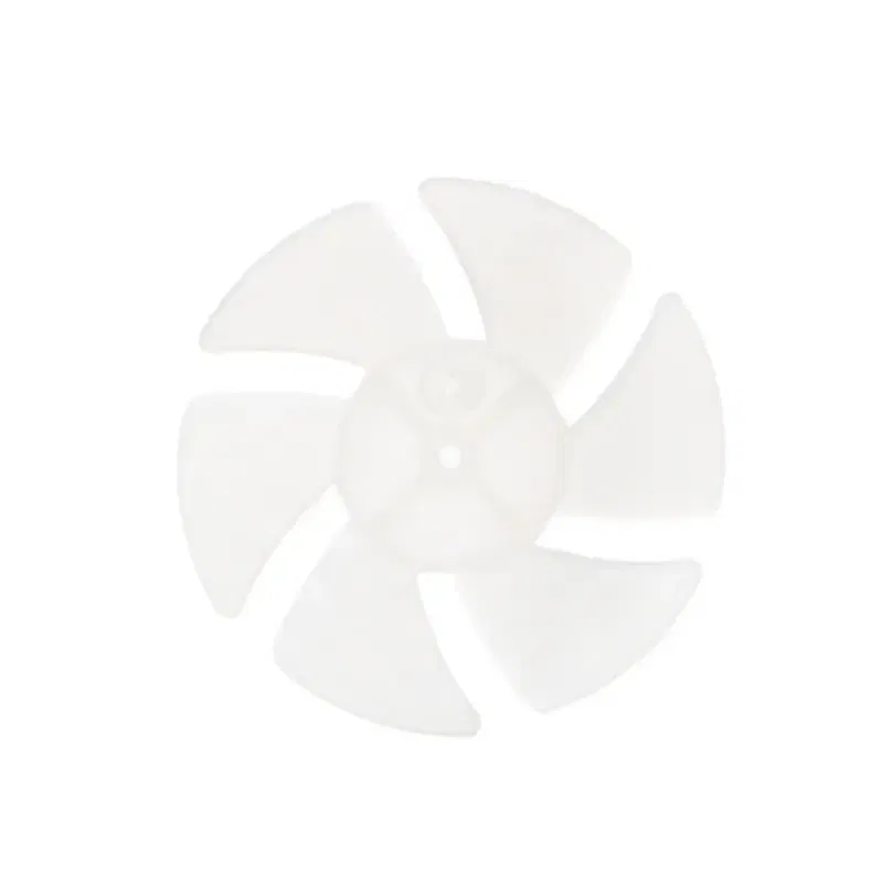 Color: Beige - D0AB Small Power Mini Plastic Fan Blade 4/6 Leaves For Hairdryer Motor