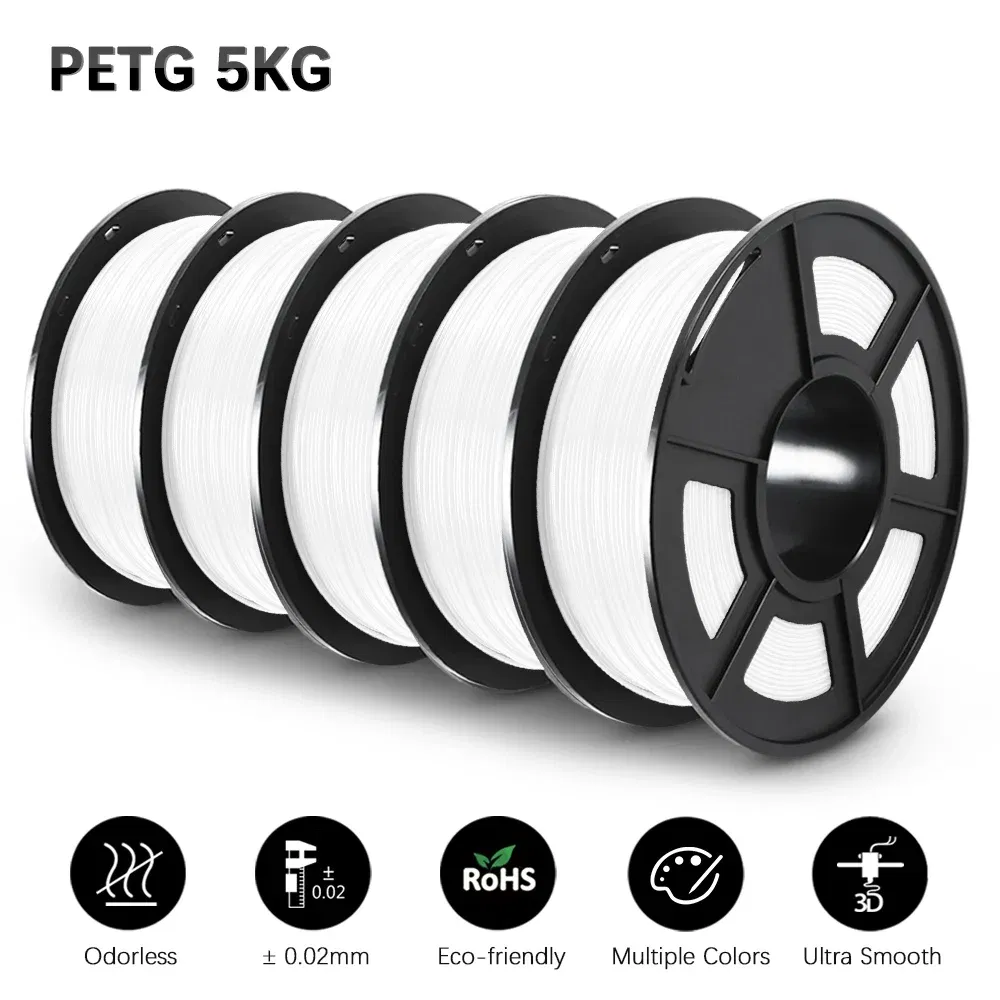 Color: Lanvender, Ships From: CHINA - Top 3D Filament PETG/EASY ABS/TPU/ASA Filamnet 1.75mm 5Roll 1KG(TPU 0.5KG/Roll) 3D Printer Filament for 3D Printer