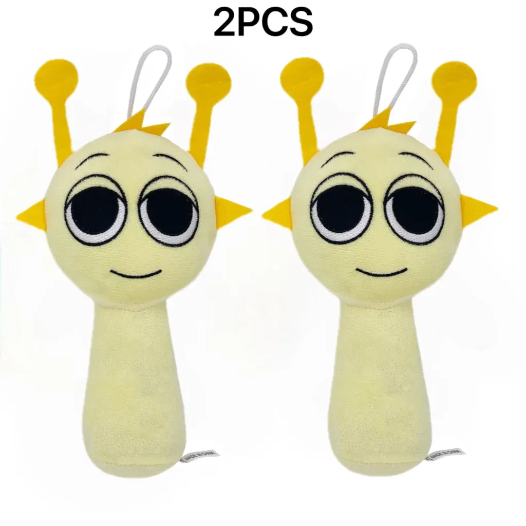 Color: LightSteelBlue - Sprunki Plush Toys Sprunki Incredibox Plushie Sprunki Soft Game Cartoon Pillow Kids Birthday Gifts Stuffed Dolls Christmas Gift