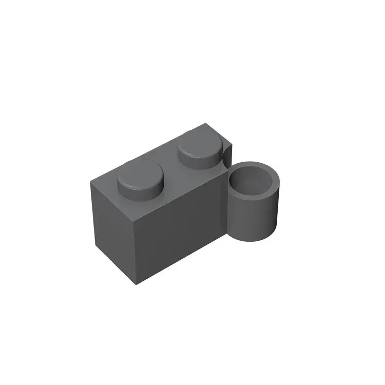 Color: wood - Gobricks GDS-809 HINGE 1X2 LOWER PART compatible with lego 3831 children's DIY Educational Building Blocks Technical