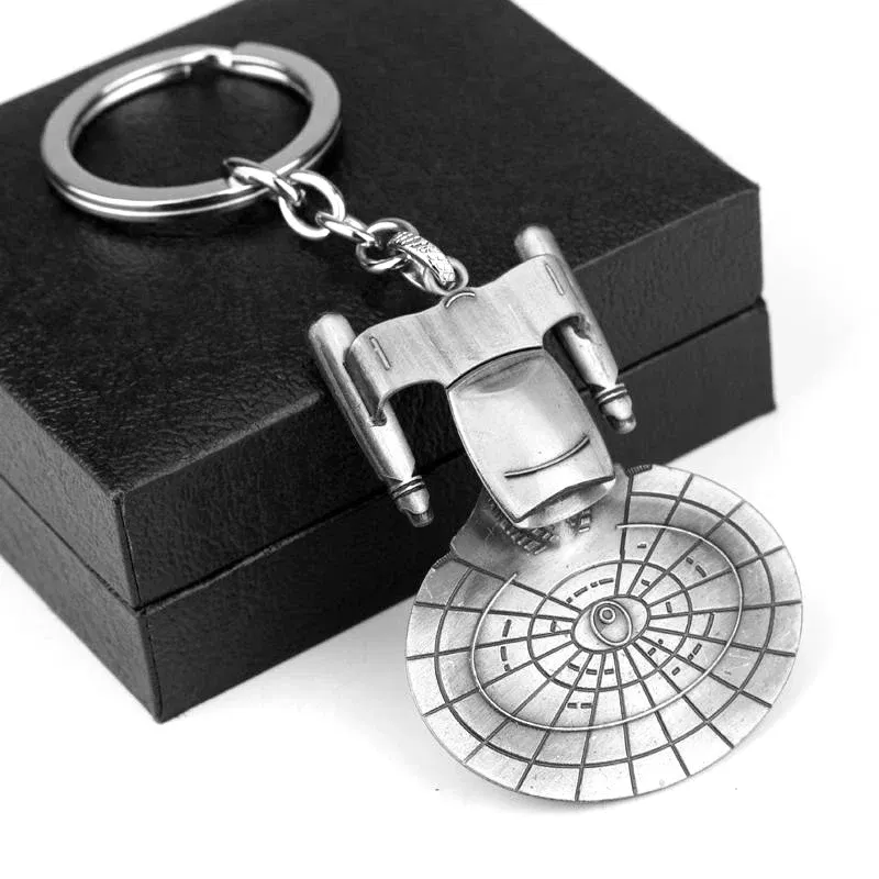 Color: Silver, Ships From: CHINA - Disney Star Wars Keychain Key Ring Spaceship Darth Vader Robot BB 8 Metal Pendant Cool Movie Jewelry For Men Car Key Chain