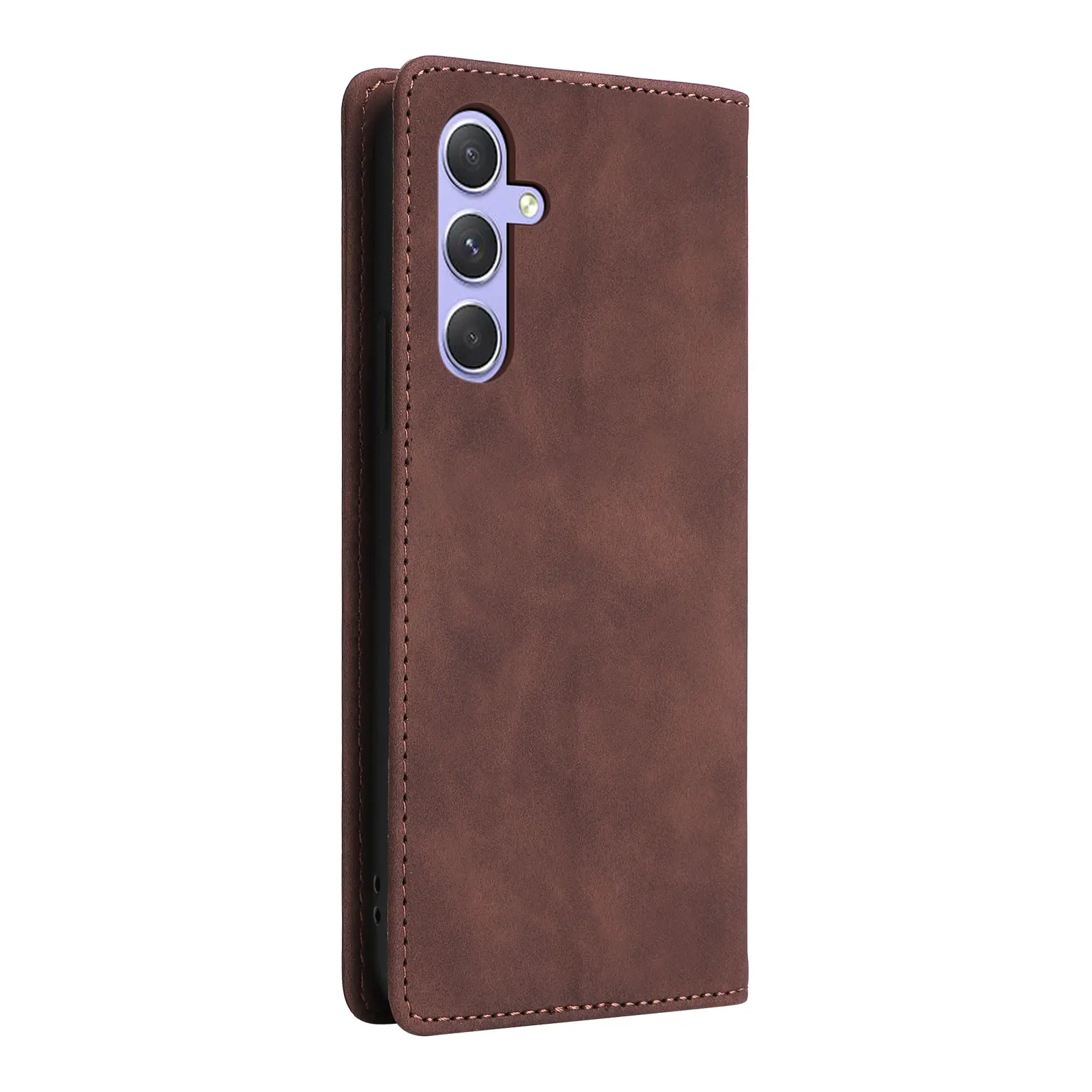 Color: Sky blue, Material: PVC - Leather Wallet Case For Samsung Galaxy A15 A05 A14 A24 A34 A54 A13 A23 A33 A53 A73 A52 A32 A22 A12 A72 A03S A04S Flip Book Cover