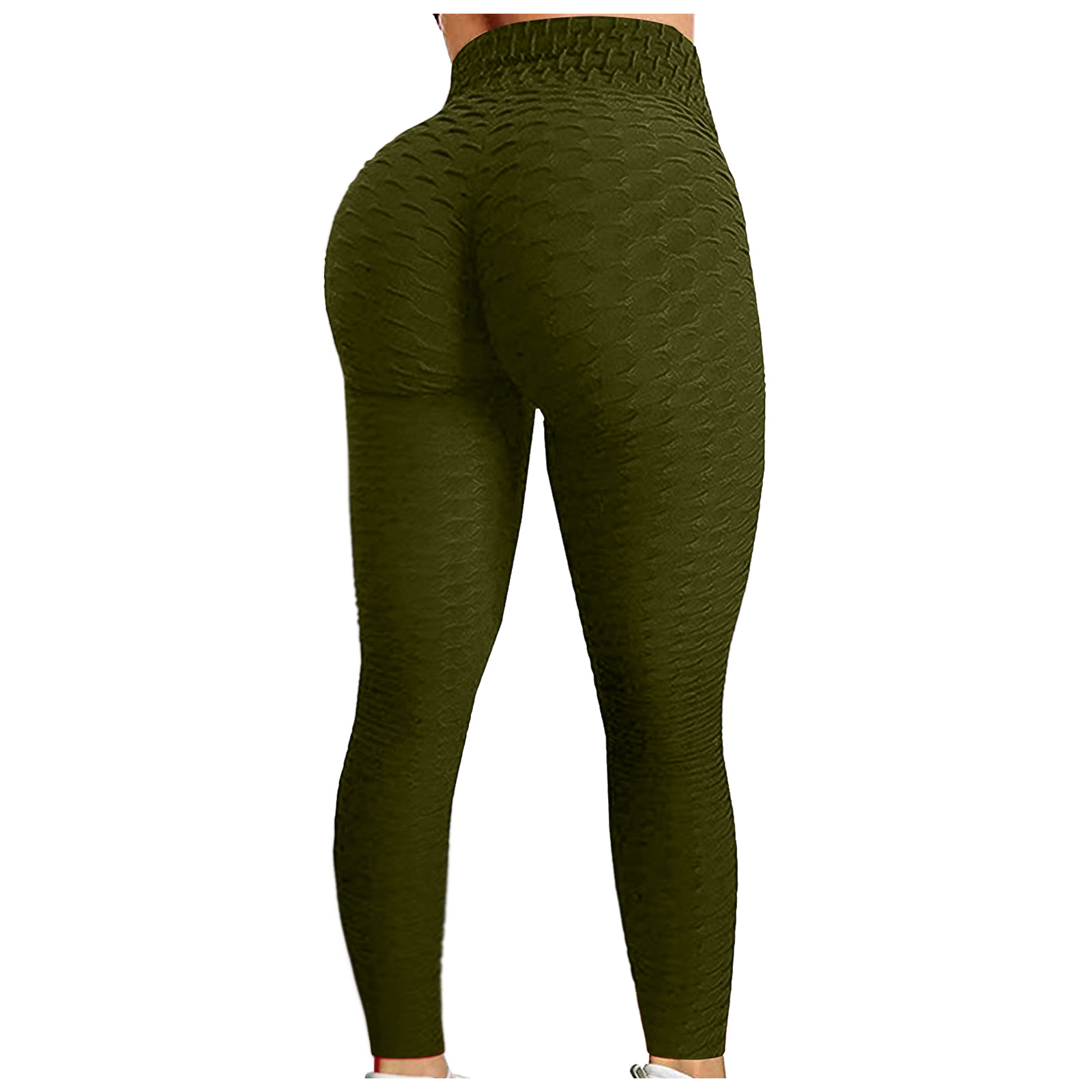 Color: Red, Size: M - Women's Bubble Hip Lifting ExerciseYoga Pants Women  Fitness Running High Waist Gym Fitness Sports Flared Pant  Dance Trouers