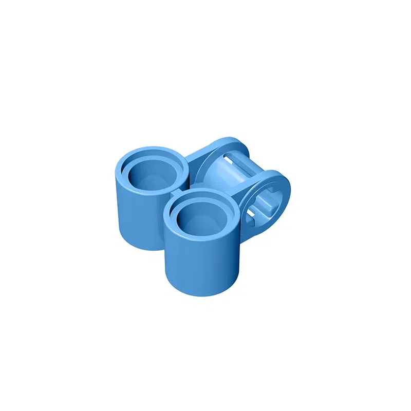 Color: green - Gobricks GDS-927 Technical, Axle and Pin Connector Perpendicular Double compatible with lego 32291 pieces of children's DIY