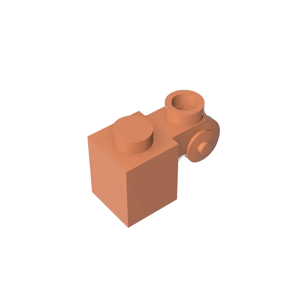 Color: light green - Gobricks GDS-M150 Brick Special 1 x 1 with Scroll with Open Stud compatible with lego 20310 Assembles Building Blocks
