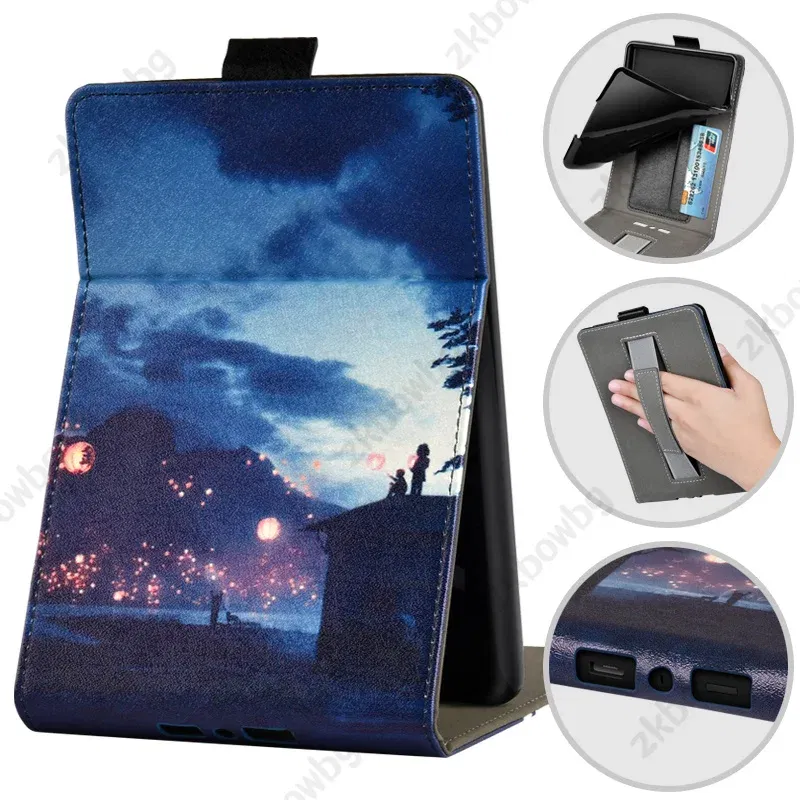 Color: Brown, Size: iPad 10th - Cute Smart Case for 6.8' 6'' Kindle Paperwhite Signature 11th Generation Edition 12th 2024 7'' 7th 10th 6th M2L4EK RS23CV Cover