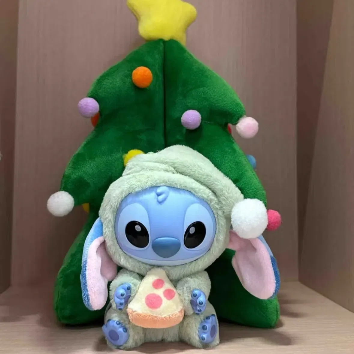 Color: Lemon yellow, Ships From: CHINA - 2025 Stitch Eat Something Before Sleep Series Blind Box Plush Dolls Pendant Cute Doll Mystery Box Surprise Toys Kids Gifts