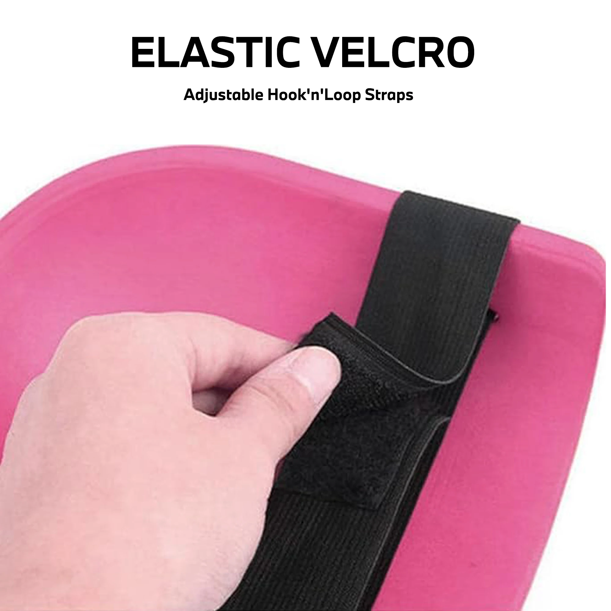 Color: Pink, Ships From: CHINA - 1 Pair Lightweight Waterproof Foam Gardening Knee Pads for Men and Women - pads with adjustable hook and loop straps