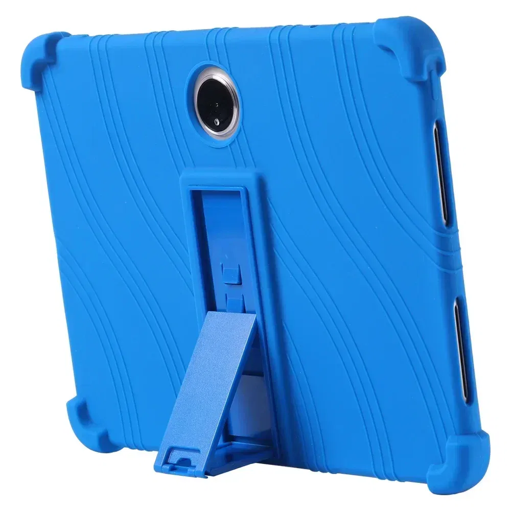 Color: Black, Size: eleven - Case for TCL Tab 11 Gen 2 Android 14 Tablet 11" 9465X Tablet PC Soft Silicone Shockproof Cover with Rear Kickstand