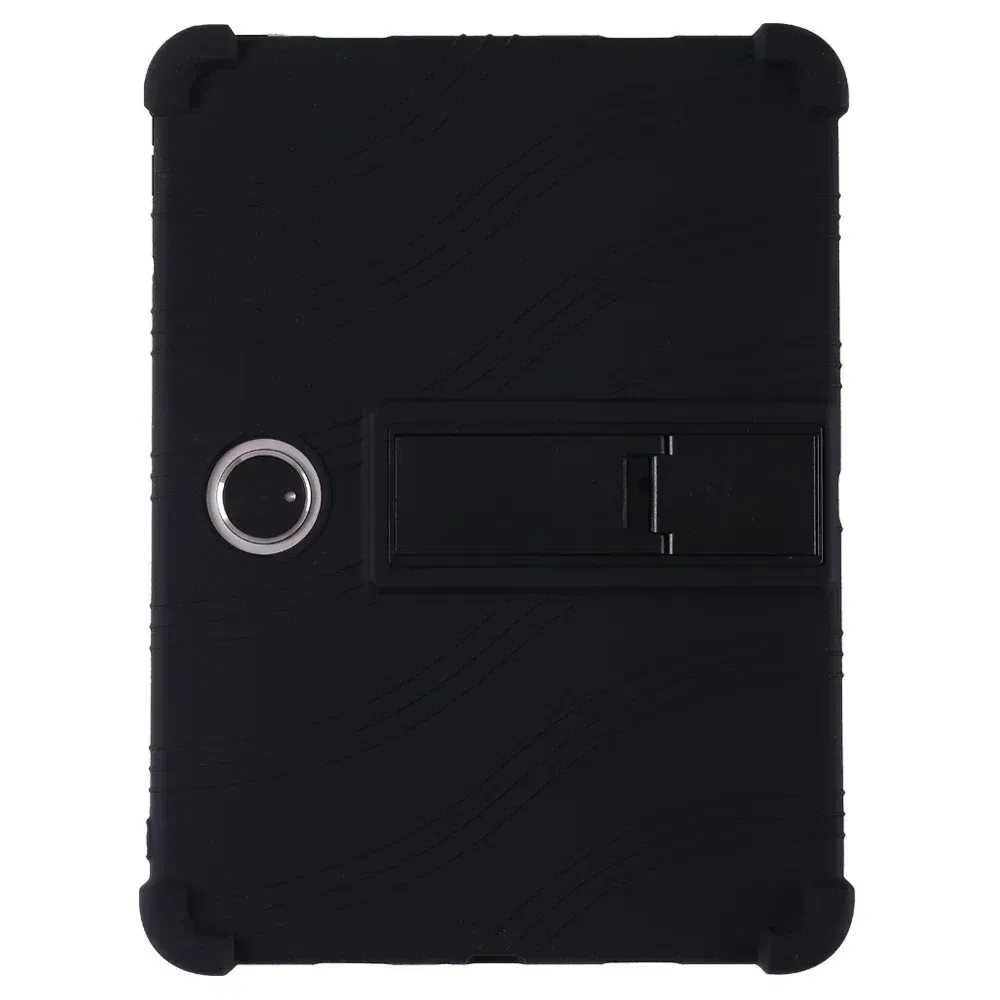 Color: Black, Size: eleven - Case for TCL Tab 11 Gen 2 Android 14 Tablet 11" 9465X Tablet PC Soft Silicone Shockproof Cover with Rear Kickstand