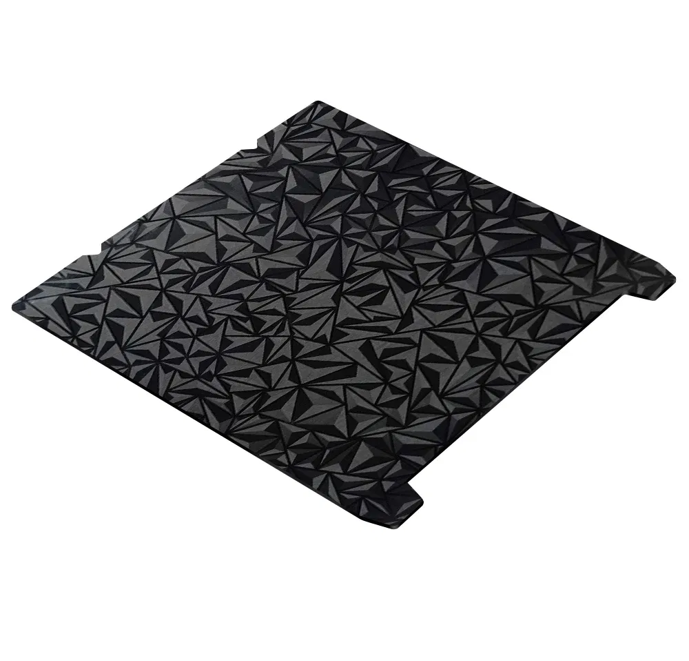 Color: GRAY, Size: 1.5mm - K1C 235x235 Bed 310x315 Build Plate For Creality K1 Max K1 Pei Plate Ender 3 S1 Spring Steel Magnetic Pei Sheet Pey Build Plate