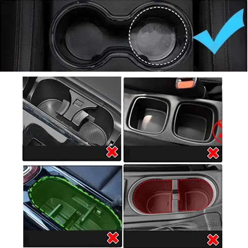 Cup Holder Tablet Mount, Tablet Car Cradle Holder Made Compatible for 2022 iPad Pro New Air iPad Mini Samsung Galaxy Tab S8 S7