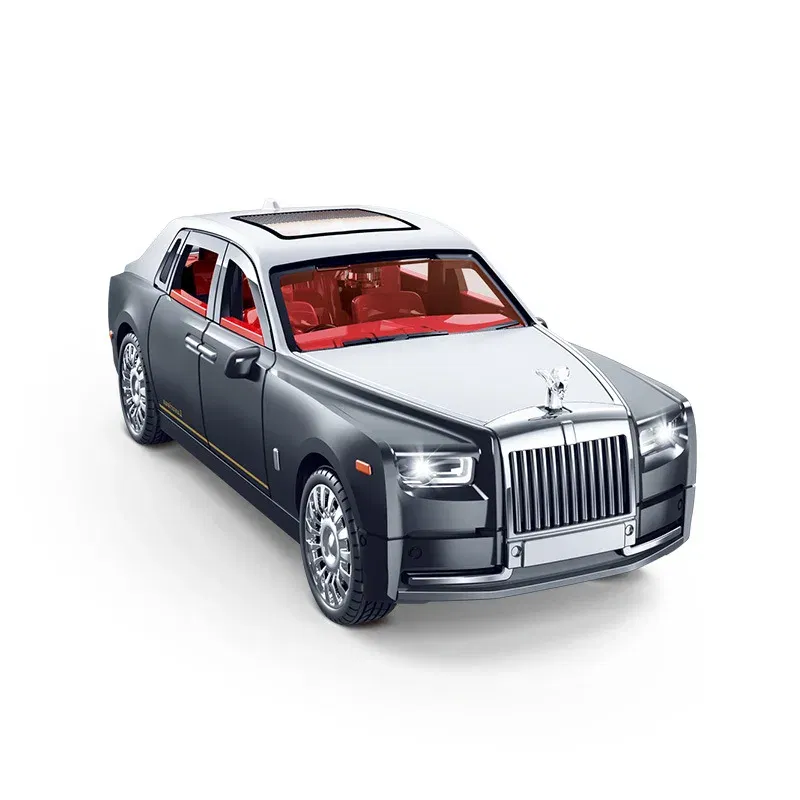 Color: DEEP BLUE - Children's Inertia Pull-back Car Toy with Lighting Sound Simulation Commercial Car Model Boy Gift Toy Car Kids Holiday Gift