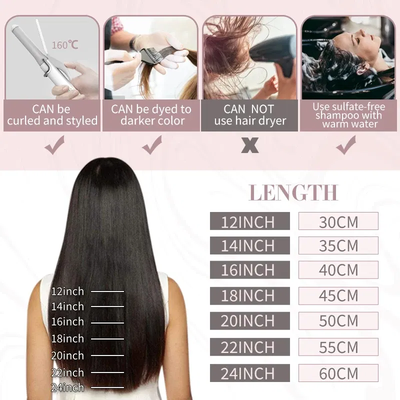 Color: T4/27, Length: 18 inches, Weight Per Package: 120g/Set - [16 Colors] Ugeat Clip in Hair Extensions Human Hair 14-22" Double Weft Remy Hair Full Head Clip in Extensions for Woman 7Pcs
