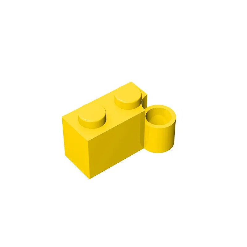 Color: DARK GRAY - Gobricks GDS-809 HINGE 1X2 LOWER PART compatible with lego 3831 children's DIY Educational Building Blocks Technical