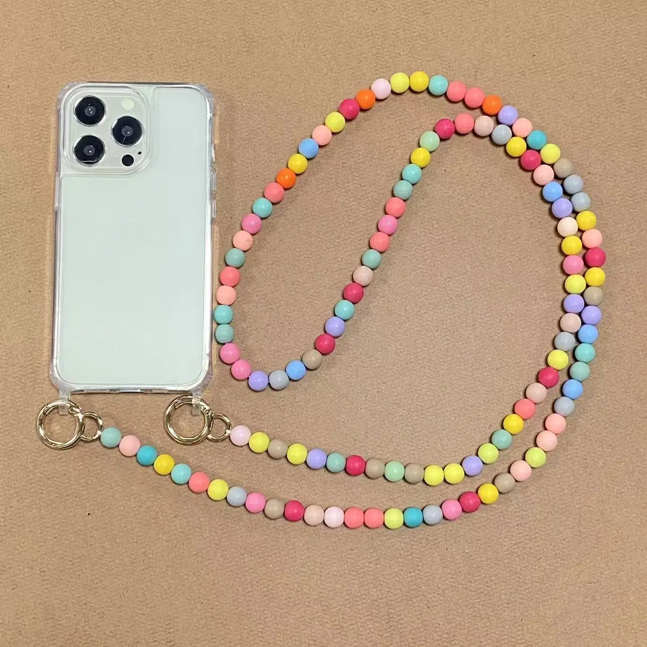 Color: Black, Bundle: Case & Strap, Material: nylon - Korean Pearl Bracelets Chain Case with Lanyard Aesthetic Luxury Shell for Iphone 15 12 14 Pro Max XR X XS 7 8 Plus 15 Pro Cover