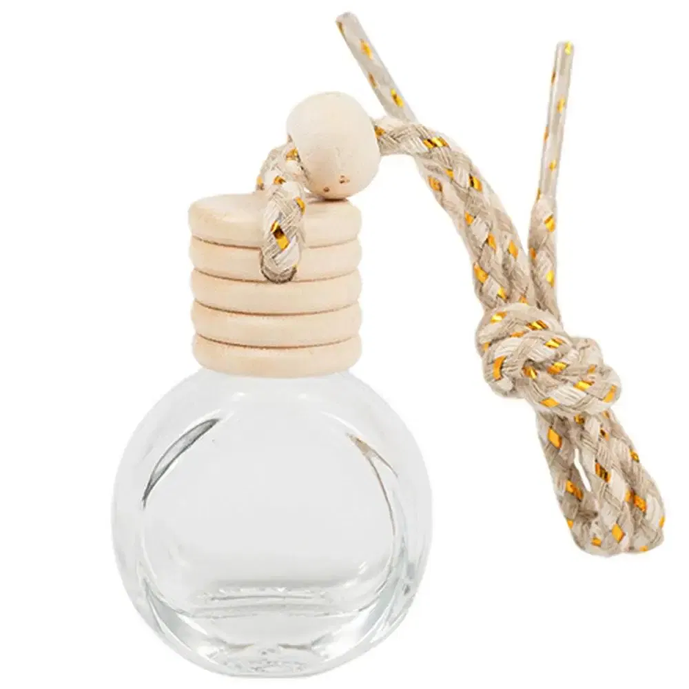 Color Name: Red, Ships From: CHINA - 10ml Car Air Freshener Bottle Car Hanging Perfume Pendant Fragrance Empty Glass Perfume Diffuser Aromatherapy Decoration Bottle