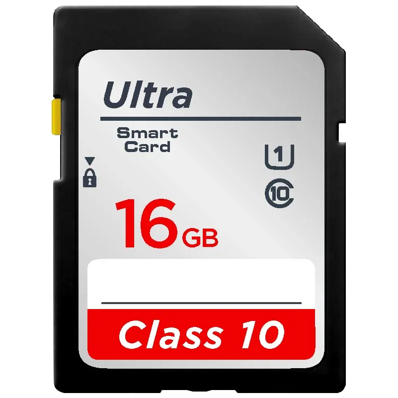 Capacity: 4GB - SD Card 64GB 128GB 256GB V10 16GB 32GB Normal Full Size Flash SD Memory Card High Speed for Camera