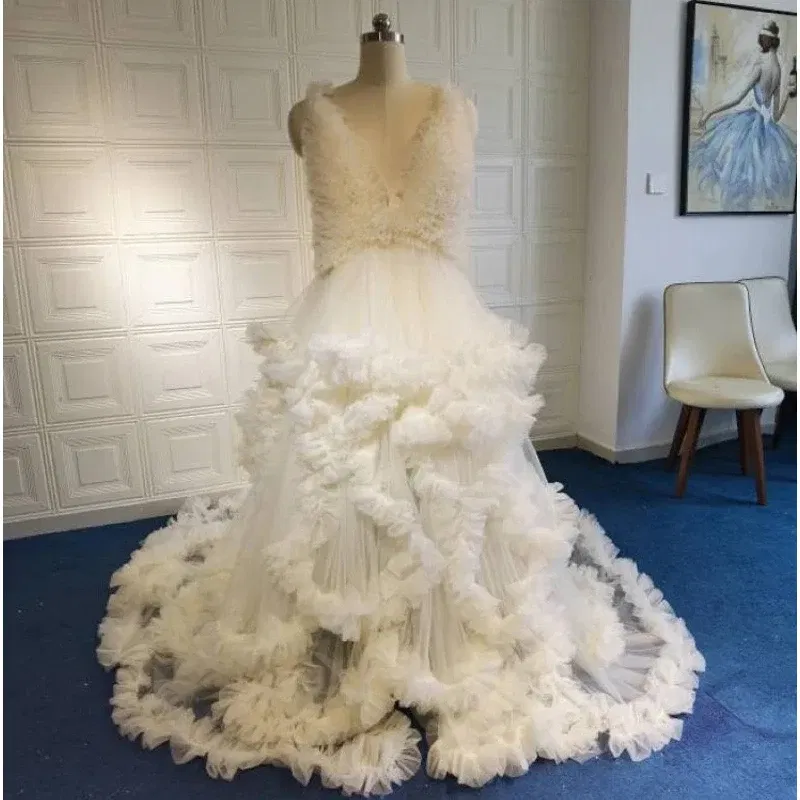 Color: Khaki, Maternity Size: XL, Ships From: CHINA - Tulle Long Maternity Dress Photoshoot п?»?°?‚ь?µ photography dresses baby shower dresses for pregnant woman п?»?°?‚ь?µ д?»я ?±?µ