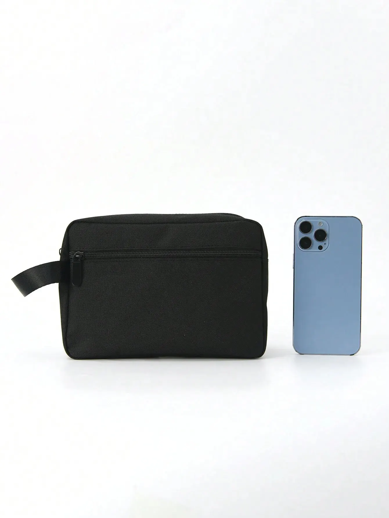 Color: Black - 1pc Travel Mens Toiletry Bag Women Cosmetic Necessaire Case Waterproof Ladies Makeup Bag Beauty Wash Pouch Handbag Organizer
