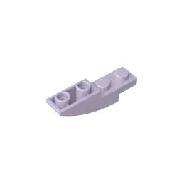 Color: Dark Blue - Gobricks GDS-731 BRICK 1X4X1 INV. BOW compatible with lego 13547 children's DIY Educational Building Blocks Technical