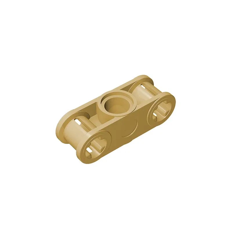 Color: green - MOC PARTS GDS-935 Technical, Axle and Pin Connector Perpendicular 3L with Center Pin Hole compatible with lego 32184