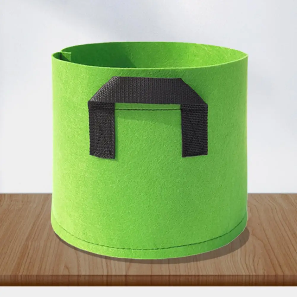 Color: Green, Ships From: CHINA - Vegetable Planting Bag Excellent Drainage Planting Grow Bag Eco-friendly Gallon Vegetable Plant Grow Pouch Wide Application