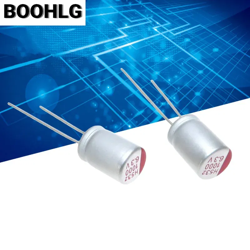 Capacitance: 100UF - 10PCS 100UF 270UF 330UF 470UF 560UF 680UF 820UF 1000UF 1200UF 2.5V 4V 6.3V 10V 16V New Motherboard Graphics Card Solid Capacitor