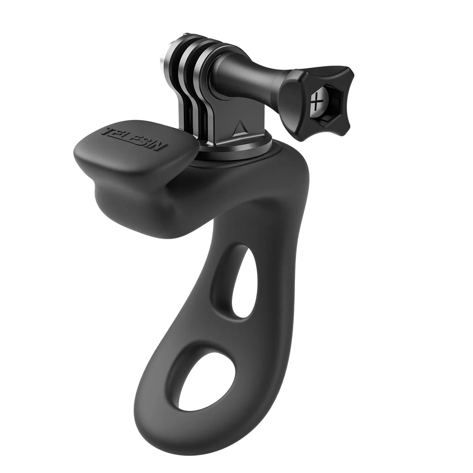 Colour: RED COLOR - TELESIN Mini Flexible Bracket Adjustable Silicone Mount for Gopro Hero 13 12 11 10 9 8 MAX DJI OSMO Action 5 4 3 Insta360 X4 X3