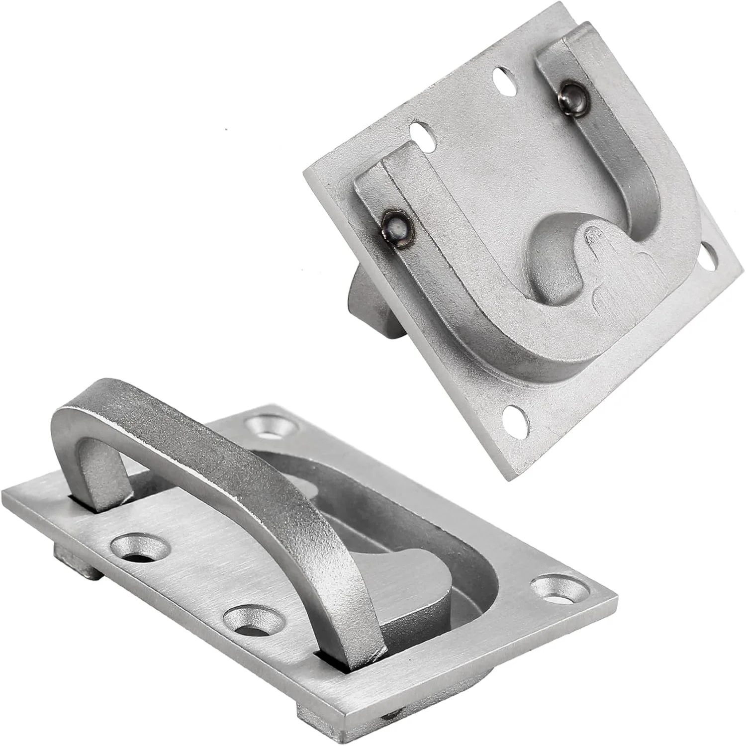 Color: Bronze, Ships From: CHINA - 1Pcs Marine Boat Ring Pull Handle, Flush Cabinet Pulls Recessed Trap Door Handle 316 Stainless Steel Hidden Pull for Deck Dra